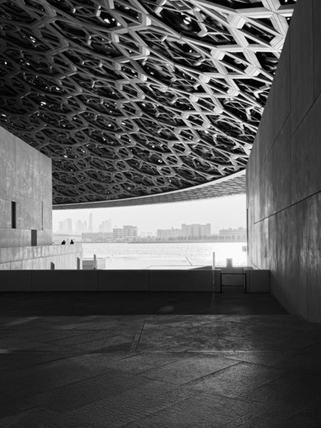 Photograph Ingrida Kuznecova Louvre Museum Abu Dhabi on One Eyeland